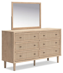 Cielden Twin Panel Bed, Dresser and Mirror