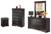 Diamond Furniture - Ashley Furniture - Huey Vineyard Dresser, Mirror, Chest and Nightstand - Dresser, Mirror, Chest and Nightstand - B128B53