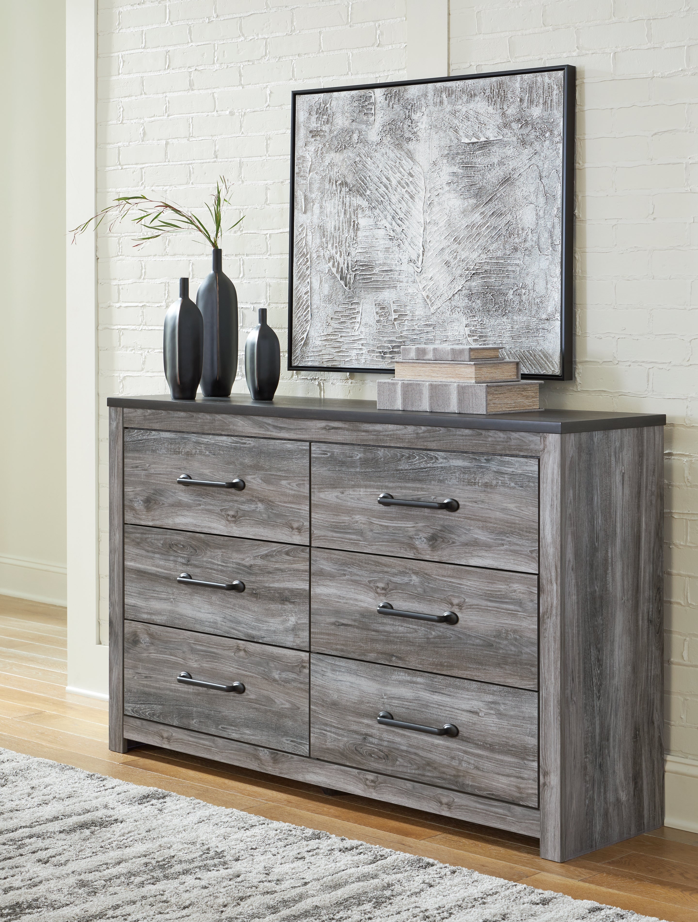 Diamond Furniture - Ashley Furniture - Bronyan Dresser - Six Drawer Dresser - B1290-31