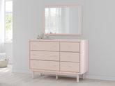 Diamond Furniture - Ashley Furniture - Wistenpine Dresser and Mirror - Dresser and Mirror - B1323B1