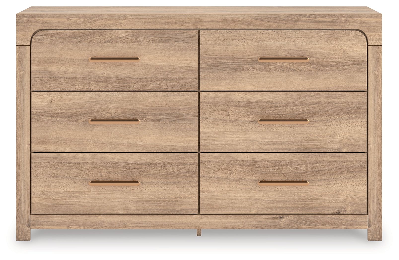 Diamond Furniture - Ashley Furniture - Kinlanni Dresser - Six Drawer Dresser - PCB1360-31