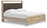Diamond Furniture - Ashley Furniture - Kinlanni King Upholstered Platform Bed - King Upholstered Platform Bed - PCB1360B16
