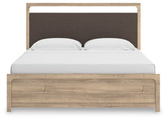 Kinlanni King Upholstered Panel Bed