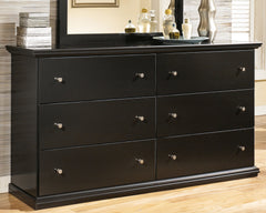 Diamond Furniture - Ashley Furniture - Maribel Dresser - Six Drawer Dresser - B138-31