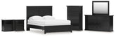 Diamond Furniture - Ashley Furniture - Maribel Queen Panel Bed, Dresser, Mirror, Chest and 2 Nightstands - Queen Panel Bed, Dresser, Mirror, Chest and 2 Nightstands - B138B76
