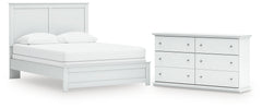 Bostwick Shoals Queen Panel Bed and Dresser