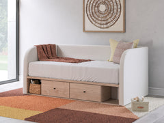 Diamond Furniture - Ashley Furniture - Arloster Full Upholstered Day Bed with Storage - Full Upholstered Day Bed with Storage - PCB1566B11