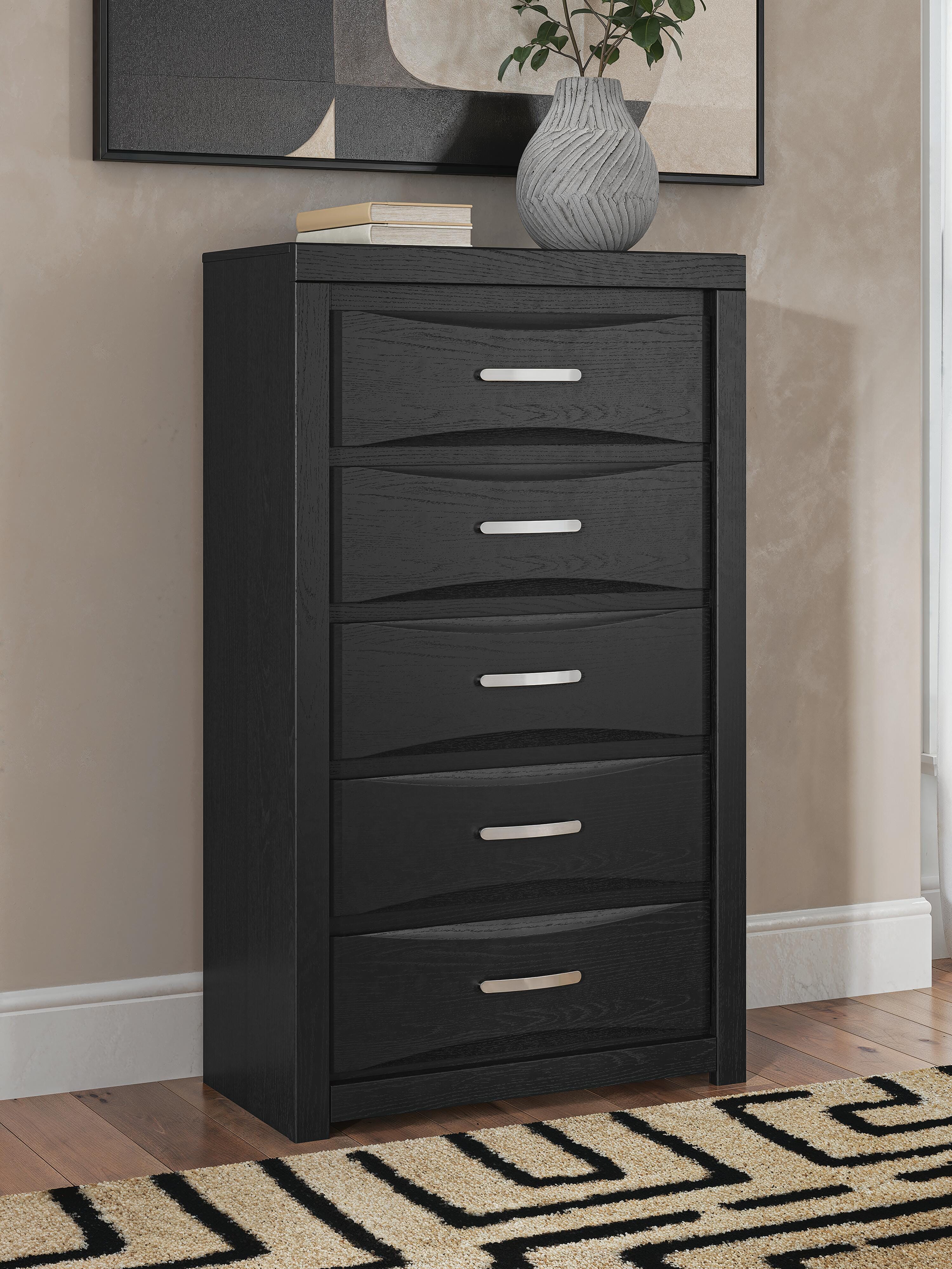 Diamond Furniture - Ashley Furniture - Stabotta Chest of Drawers - Five Drawer Chest - PCB1755-46