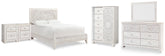 Diamond Furniture - Ashley Furniture - Paxberry Queen Panel Bed, Dresser, Mirror, Chest and 2 Nightstands - Queen Panel Bed, Dresser, Mirror, Chest and 2 Nightstands - B181B36