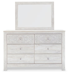 Paxberry Queen Panel Bed, Dresser, Mirror, Chest and Nightstand