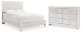 Diamond Furniture - Ashley Furniture - Paxberry Queen Panel Bed and Dresser - Queen Panel Bed and Dresser - B181B19
