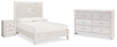 Diamond Furniture - Ashley Furniture - Paxberry Full Panel Bed, Dresser and Nightstand - Full Panel Bed, Dresser and Nightstand - B181B23