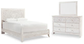 Diamond Furniture - Ashley Furniture - Paxberry Queen Panel Bed, Dresser and Mirror - Queen Panel Bed, Dresser and Mirror - B181B15