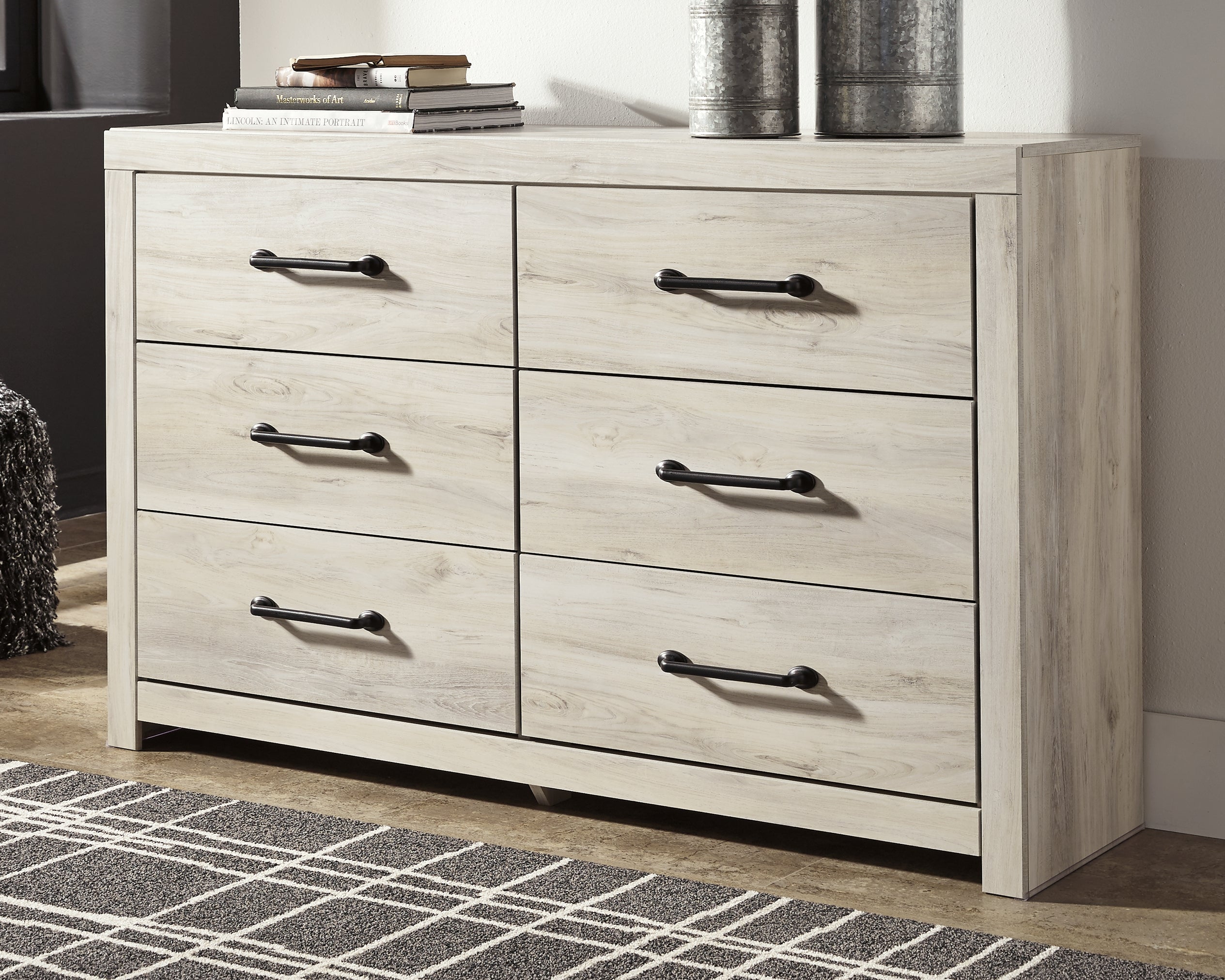Diamond Furniture - Ashley Furniture - Cambeck Dresser - Six Drawer Dresser - B192-31