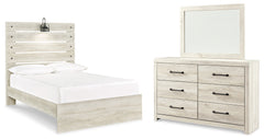 Diamond Furniture - Ashley Furniture - Cambeck Full Panel Bed, Dresser and Mirror - Full Panel Bed, Dresser and Mirror - B192B23