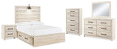 Diamond Furniture - Ashley Furniture - Cambeck Full Panel Bed, Dresser, Chest and Nightstand - Full Panel Bed, Dresser, Chest and Nightstand - B192B85