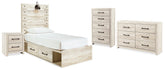 Diamond Furniture - Ashley Furniture - Cambeck Twin Panel Bed, Dresser, Chest and Nightstand - Twin Panel Bed, Dresser, Chest and Nightstand - B192B84