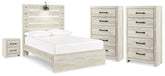 Diamond Furniture - Ashley Furniture - Cambeck Full Panel Storage Bed, 2 Chests and 1 Nightstand - Full Panel Storage Bed, 2 Chests and 1 Nightstand - B192B136