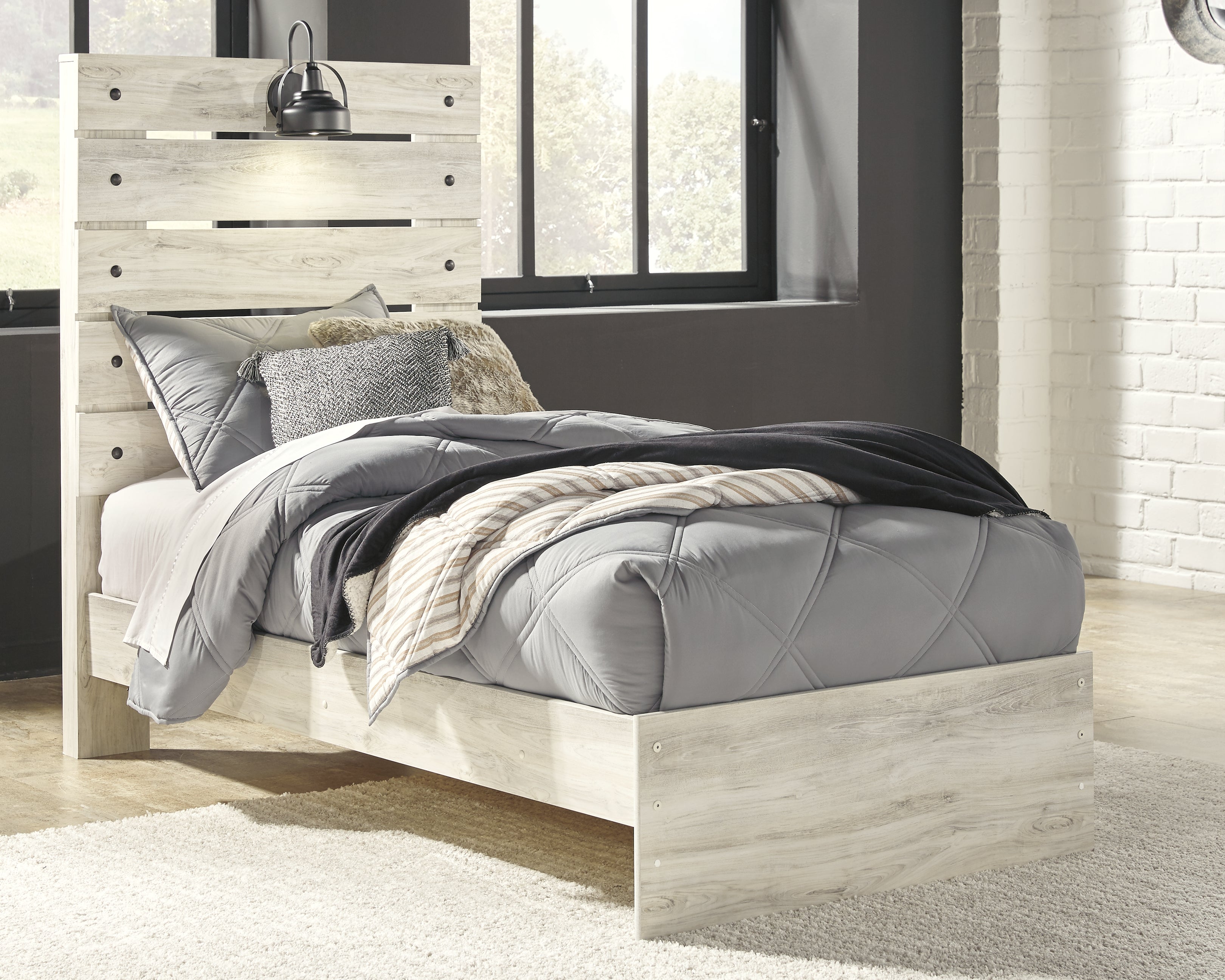 Diamond Furniture - Ashley Furniture - Cambeck Twin Panel Bed - Twin Panel Bed - B192B2