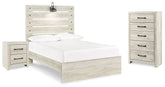 Diamond Furniture - Ashley Furniture - Cambeck Full Panel Bed, Chest and Nightstand - Full Panel Bed, Chest and Nightstand - B192B98