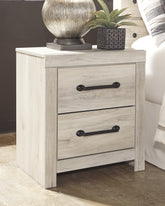 Diamond Furniture - Ashley Furniture - Cambeck Nightstand - Two Drawer Night Stand - B192-92