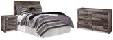 Diamond Furniture - Ashley Furniture - Derekson Full Panel Headboard, Dresser and Nightstand - Full Panel Headboard, Dresser and Nightstand - B200B57