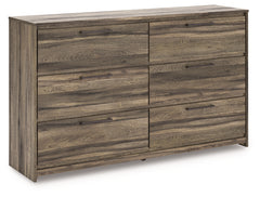 Elbrim Queen Panel Storage Bed, Dresser and Nightstand
