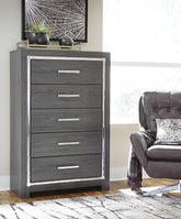 Diamond Furniture - Ashley Furniture - Lodanna Chest of Drawers - Five Drawer Chest - B214-46
