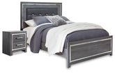 Diamond Furniture - Ashley Furniture - Lodanna Queen Panel Bed and Nightstand - Queen Panel Bed and Nightstand - B214B56