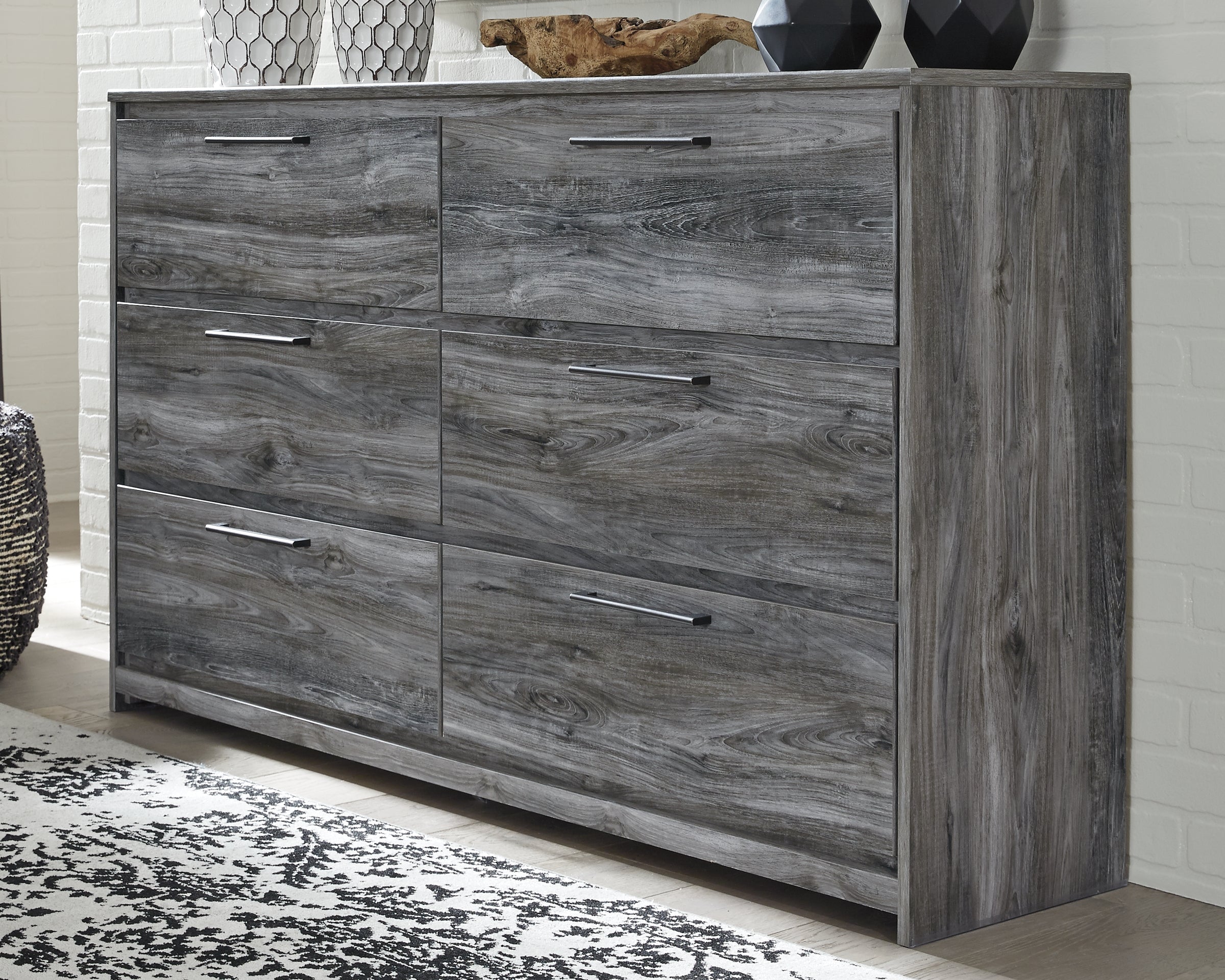 Diamond Furniture - Ashley Furniture - Baystorm Dresser - Six Drawer Dresser - B221-31