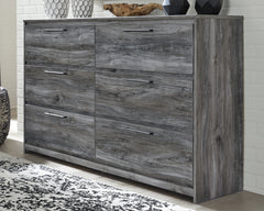 Diamond Furniture - Ashley Furniture - Baystorm Dresser - Six Drawer Dresser - B221-31