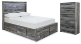 Diamond Furniture - Ashley Furniture - Baystorm Full Storage Bed and Chest - Full Storage Bed and Chest - B221B79