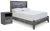Diamond Furniture - Ashley Furniture - Baystorm Full Panel Bed and Nightstand - Full Panel Bed and Nightstand - B221B76