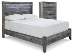 Diamond Furniture - Ashley Furniture - Baystorm Full Panel Bed and Chest - Full Panel Bed and Chest - B221B50