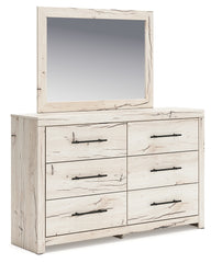Lawroy Queen Panel Headboard, Dresser and Mirror
