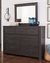 Diamond Furniture - Ashley Furniture - Brinxton Dresser and Mirror - Dresser and Mirror - B249B1