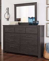 Diamond Furniture - Ashley Furniture - Brinxton Dresser and Mirror - Dresser and Mirror - B249B1