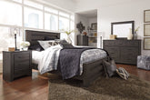 Diamond Furniture - Ashley Furniture - Brinxton Queen Panel Bed, Dresser, Mirror, Chest and Nightstand - Queen Panel Bed, Dresser, Mirror, Chest and Nightstand - B249B21