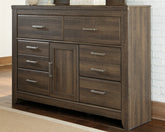 Diamond Furniture - Ashley Furniture - Juararo Dresser - Six Drawer Dresser - B251-31