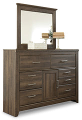 Juararo California King Poster Bed, Dresser and 2 Nightstands