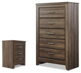 Diamond Furniture - Ashley Furniture - Juararo Chest and Nightstand - Chest and Nightstand - B251B56