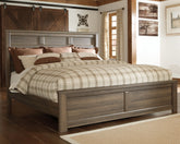 Diamond Furniture - Ashley Furniture - Juararo California King Panel Bed - California King Panel Bed - B251B14