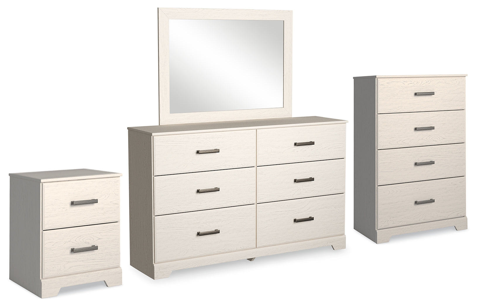 Diamond Furniture - Ashley Furniture - Stelsie Dresser, Mirror, Chest and Nightstand - Dresser, Mirror, Chest and Nightstand - B2588B15