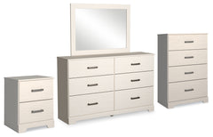 Diamond Furniture - Ashley Furniture - Stelsie Dresser, Mirror, Chest and Nightstand - Dresser, Mirror, Chest and Nightstand - B2588B15
