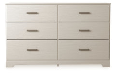 Diamond Furniture - Ashley Furniture - Stelsie Dresser - Six Drawer Dresser - B2588-31