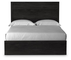 Belachime Queen Panel Bed and Nightstand