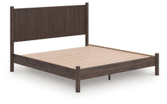 Diamond Furniture - Ashley Furniture - Pamytta King Panel Platform Bed - King Panel Platform Bed - PCB2614B27