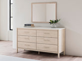 Diamond Furniture - Ashley Furniture - Cadmori Dresser and Mirror - Dresser and Mirror - B2615B1