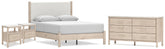 Diamond Furniture - Ashley Furniture - Cadmori Queen Panel Bed, Dresser and 2 Nightstands - Queen Panel Bed, Dresser and 2 Nightstands - B2615B25