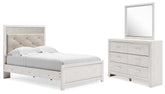 Diamond Furniture - Ashley Furniture - Altyra Full Panel Bed, Dresser and Mirror - Full Panel Bed, Dresser and Mirror - B2640B9